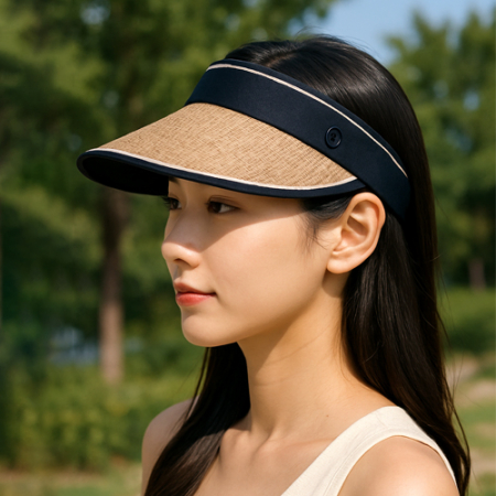 NS-돌돌이 라탄 썬캡 #5