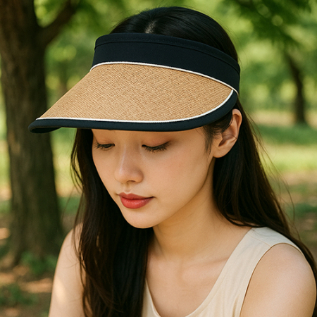 NS-돌돌이 라탄 썬캡 #3