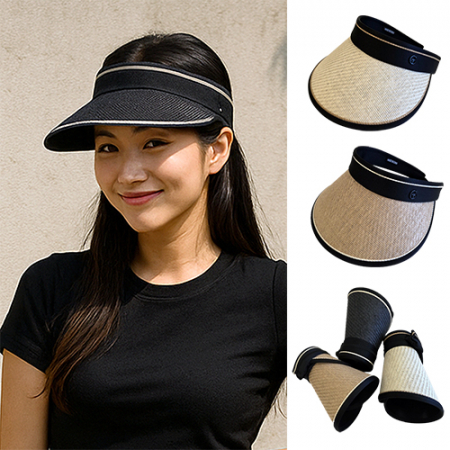 NS-돌돌이 라탄 썬캡 #2