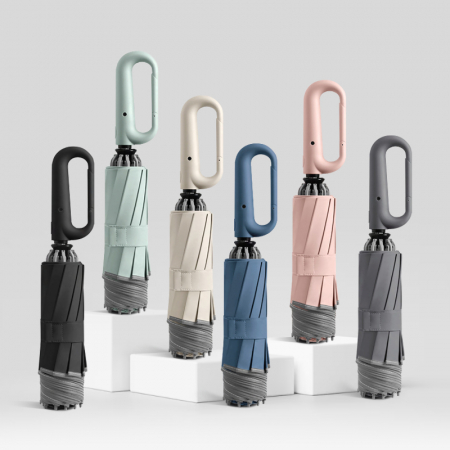 아미얼 10K 거꾸로 원터치 3단 완자동 양우산 (카라비너 손잡이) #3