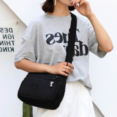 여행미니크로스백 여자 여권 지갑 수납 가방 튼튼함