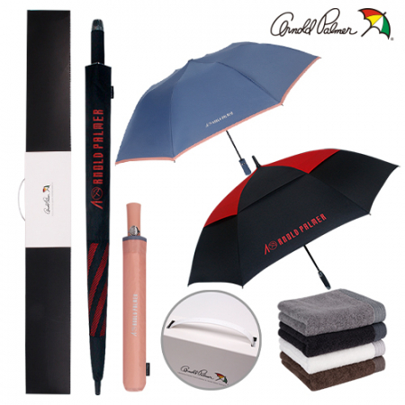 아놀드파마 75자동이중방풍블랙레드 2단자동파스텔바이어스 호텔히아신스뱀부얀타올세트 #3