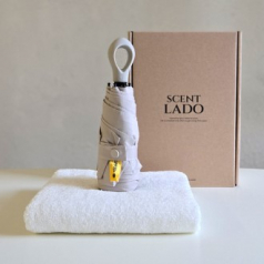 센트라도 송월 타올 수건 + 멀티고리 5단 양우산 세트