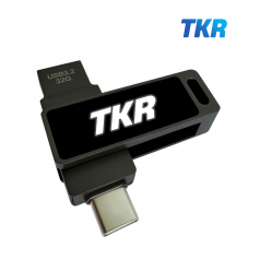 듀얼인터페이스 LED USB 64GB TKR-V30 USB3.2 Type C