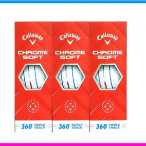 캘러웨이 크롬소프트 360 트리플트랙 9구세트 3pc 캘러웨이 크롬소프트 트리플트랙 9구 캘러웨이 삼선골프공 9구세트