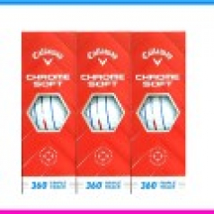 캘러웨이 크롬소프트 360 트리플트랙 9구세트 3pc 캘러웨이 크롬소프트 트리플트랙 9구 캘러웨이 삼선골프공 9구세트