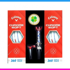 캘러웨이 크롬소프트 360 트리플트랙 6구 볼마커 자석티세트 3pc 캘러웨이 크롬소프트 트리플트랙 6구 볼마커 자석티세트 캘러웨이 삼선 골프공 6구세트