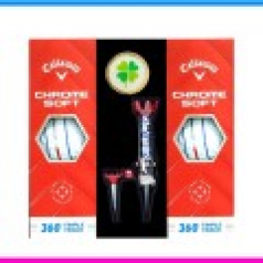 캘러웨이 크롬소프트 360 트리플트랙 6구 볼마커 자석티세트 3pc 캘러웨이 크롬소프트 트리플트랙 6구 볼마커 자석티세트 캘러웨이 삼선 골프공 6구세트