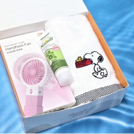 송월 타올, 송월 스누피+ 카밀 핸드크림+ 쿨 냉각 선풍기 송월타월세트 #2