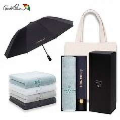 아놀드파마 3단전자동반대로우산 헤링본모달170타올세트