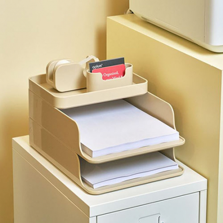 스태커블 트레이 A4트레이 종이보관함 복사용지 정리함 #2