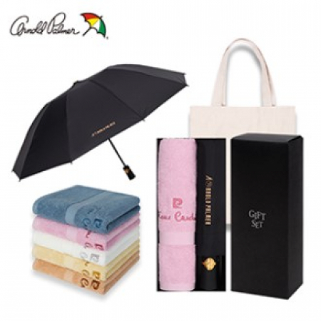 아놀드파마 3단전자동반대로우산 로얄150타올세트 #2