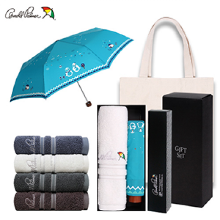 아놀드파마 3단늄수동핑구 실버라인뱀부180타올세트 #3