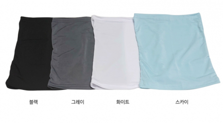 귀걸이 쿨마스크, 귀걸이 쿨멀티스카프, 지퍼팩포장 #3