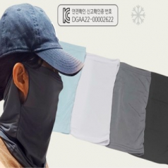 귀걸이 쿨마스크, 귀걸이 쿨멀티스카프, 지퍼팩포장