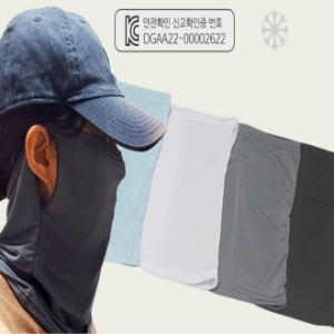 귀걸이 쿨마스크, 귀걸이 쿨멀티스카프, 지퍼팩포장