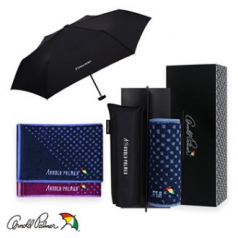 아놀드파마 3단슬림사각검곤 도트뱀부스포츠타올세트