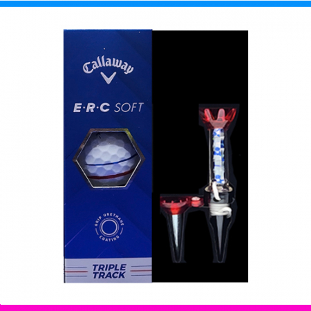 캘러웨이 erc soft 3구 자석티세트 3pc 캘러웨이 erc soft 트리플트랙 3구 캘러웨이 삼선골프공 3구 자석티 선물세트 #2