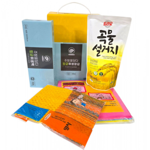주방을담다  항균위생백장갑선물세트 독일행주3p 망사수세미2p 주방세제