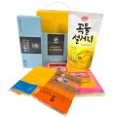 주방을담다  항균위생백장갑선물세트 독일행주3p 망사수세미2p 주방세제