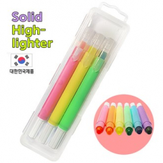 뉴파스텔고체형광펜 3P세트 // 국산