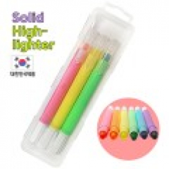 뉴파스텔고체형광펜 3P세트 // 국산