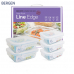 작은이미지: new 베르겐 라인엣지 오븐밀폐용기 혼합5종세트 #2