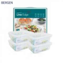new 베르겐 라인엣지 오븐밀폐용기 중형4종세트