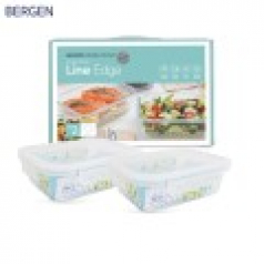 뉴 베르겐 라인엣지 오븐밀폐용기 중형2종세트