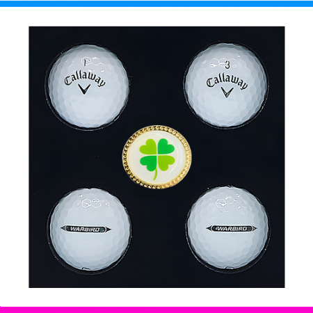 캘러웨이 워버드 디스턴스 4구 볼마커세트 2pc 캘러웨이 4구 캘러웨이 골프공 4구세트 볼마커세트 #2