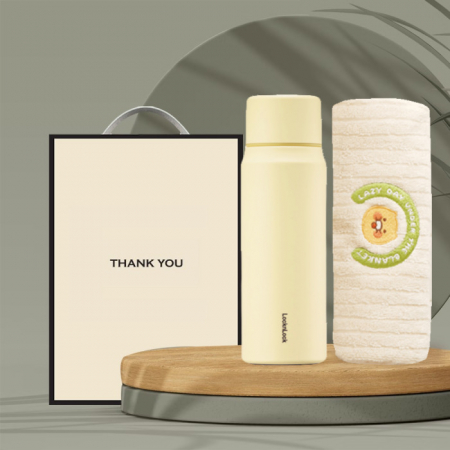 시즈넬 선물세트 락앤락 마망컵 보온505ml + 카카오모달30수타올 #3