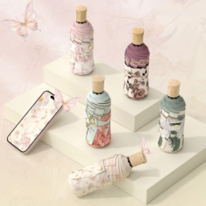 로페리아 5단수동 210T고밀도 양면플라워 우양산_암막코팅(UPF 50+)(0189942)