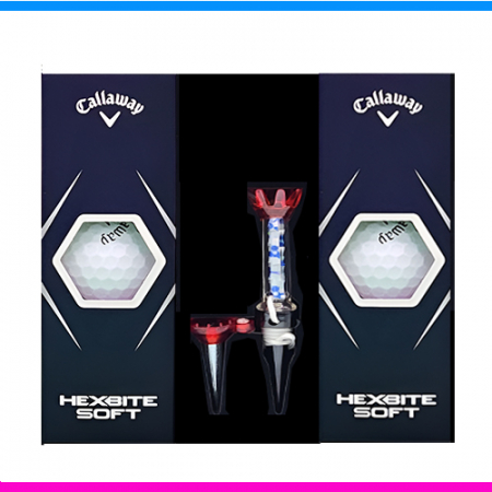캘러웨이 헥스바이트 소프트 6구 자석티 세트 3pc 캘러웨이 골프공 6구 캘러웨이 6구세트 #2