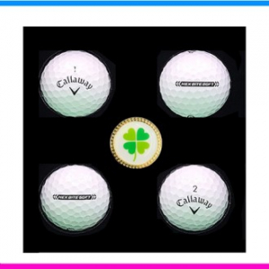 캘러웨이 헥스바이트 소프트 4구 볼마커 세트 3pc 캘러웨이 4구 캘러웨이 골프공 4구