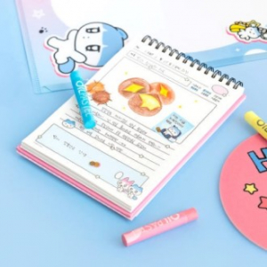 카카오프렌즈 골골즈 데일리 저널 스프링 노트