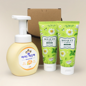 아이깨끗해 핸드워시+부케가르니 캐모마일 핸드로션 2개