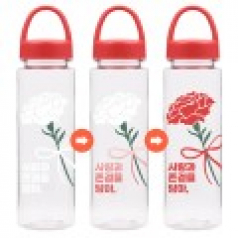 바쏘 카네이션 컬러 체인지 아이스 보틀 550ml