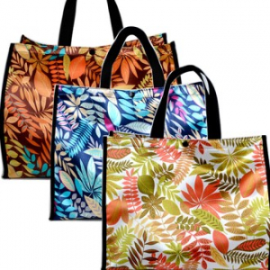 나뭇잎 마트가방 대