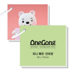 카드링 미니 단어장 메모장 암기장 85X75mm