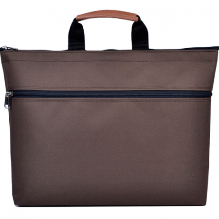 브라운 앞지퍼 서류가방 #2