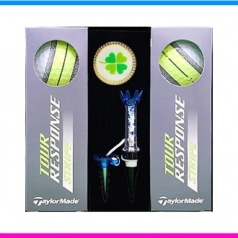 테일러메이드 투어 리스폰스 스트라이프 6구 볼마커 자석티세트 3pc 테일러메이드 골프공 스트라이트 6구 360 퍼팅라인 골프공 볼마커세트