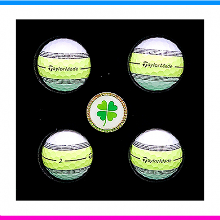 테일러메이드 투어 리스폰스 스트라이프 4구세트 (3pc) 테일러메이드 골프공 골프공 4구 볼마커 세트 (3pc) 스트라이프 골프공 테일러메이드 골프공 볼마커 선물세트 #2