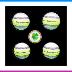 테일러메이드 투어 리스폰스 스트라이프 4구세트 (3pc) 테일러메이드 골프공 골프공 4구 볼마커 세트 (3pc) 스트라이프 골프공 테일러메이드 골프공 볼마커 선물세트