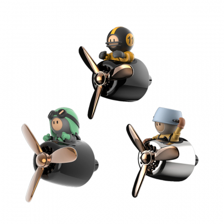 파인큐브 캐릭터헬멧 프로펠러 차량용 송풍구 방향제 FT-30 #2