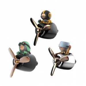 파인큐브 캐릭터헬멧 프로펠러 차량용 송풍구 방향제 FT-30