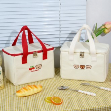 귀여운보냉백 곰돌이보냉백 이쁜아이스쿨러백 캔버스보냉백 소풍캠핑여행가방