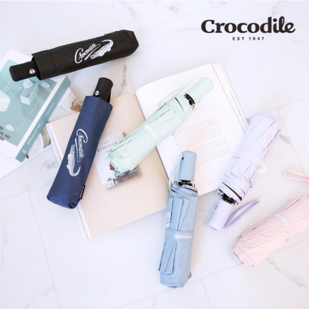 크로커다일 3단 자동 파스텔 암막 우양산 #2