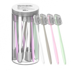 프리미엄 슬림핏 부드러운 미세모 칫솔세트 20개