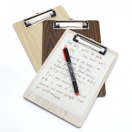 A5 우드 클립보드 세로형 #2