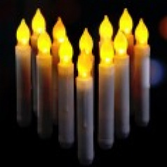 꺼지지 않는 LED 양초 캔들 행사 답례품 사은품 촛불 건전지 양초